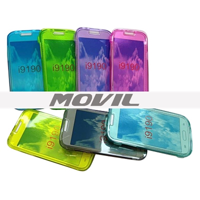 NP-816 Flip cover  transparente para celulares para Samsung S4 mini I9190 NP-816-5